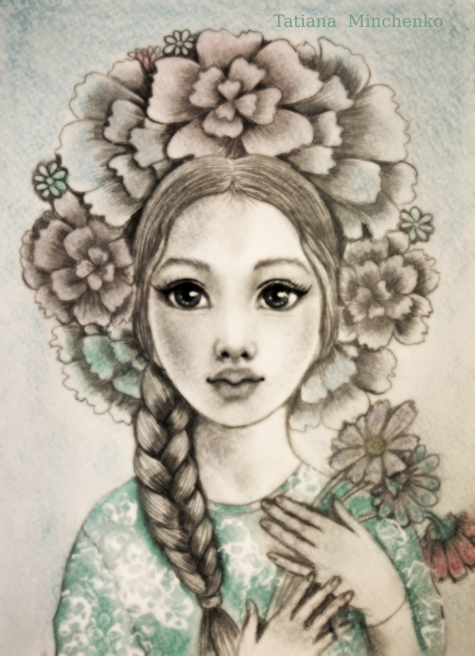 Нимфа в летноем уборе