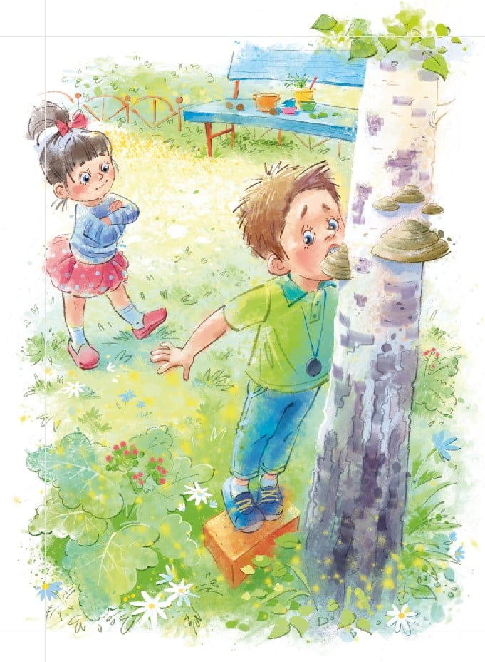 Из несъедобных грибов она признавала только мухоморы...