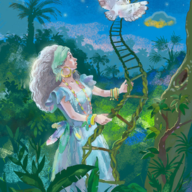 Иллюстрация из сборника "Сказки со всего света"