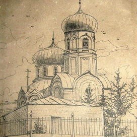 Церковь (пленер)