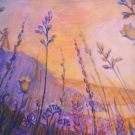 Теплый вечер в Альпах или голова в облаках