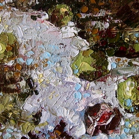 натюрморт с яблоками