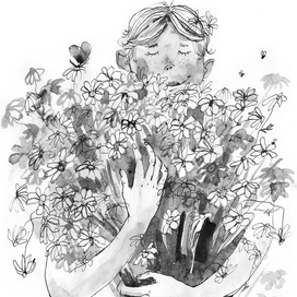 Лето и ромашки