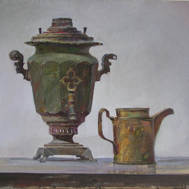 Натюрморт с самоваром