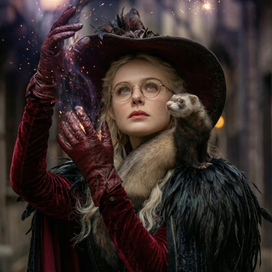 Волшебница с хорьком