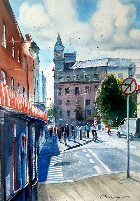 ,,На шумных улицах Дублина,,