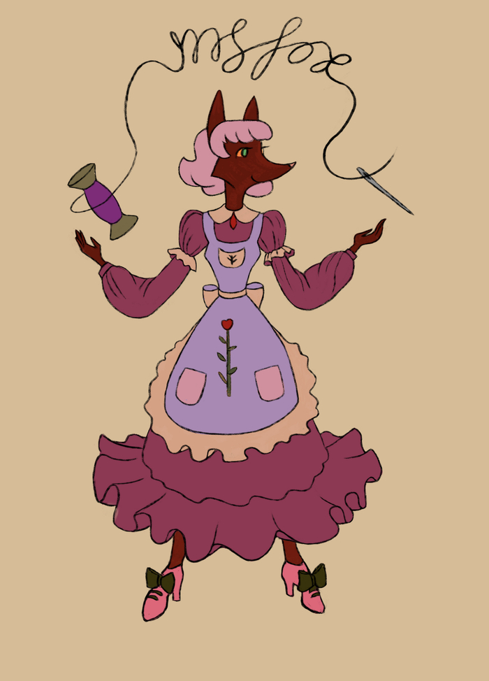 Лисичка швея