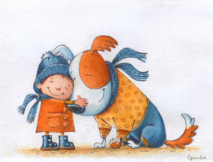 Привет, собака