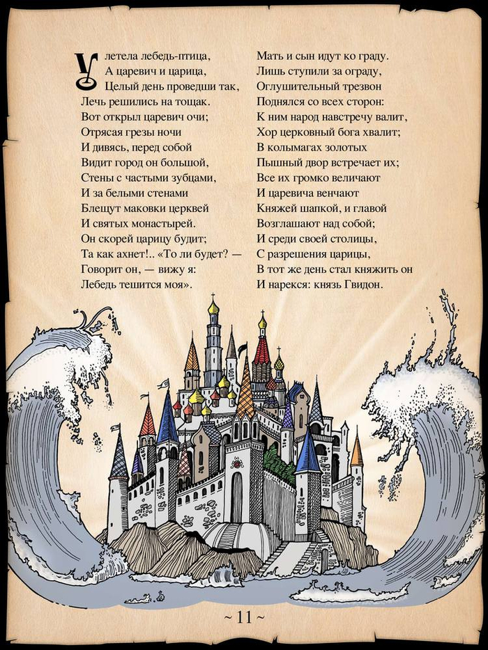 А.С.Пушкин "Сказка о царе Салтане"