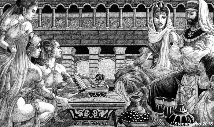 Загадка первая. Две розы