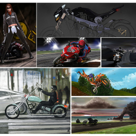 Картинки на тему мотоциклов...