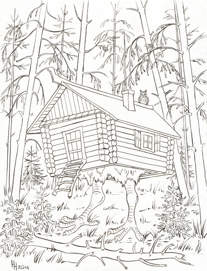 Избушка на курьих ножках