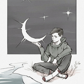 Скетч персонажа