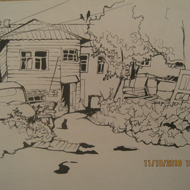 Дворик кота