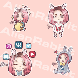 Стикеры для оформления твич-канала