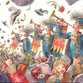 Встреча короля.