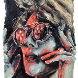 Этюд маслом по фото