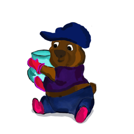 Запасливый мишка 