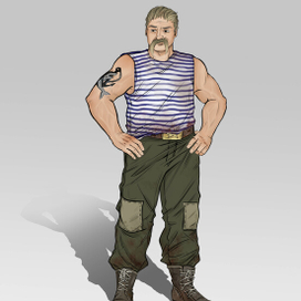 Персонаж из вселенной "метро 2033"