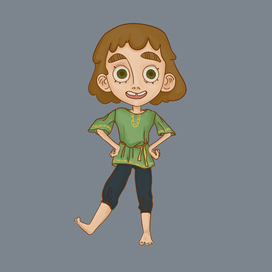 Братец из сказки "Гуси-лебеди"