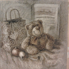 Новогодний мишка