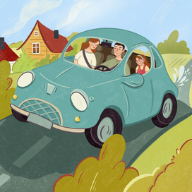 Едем в деревню