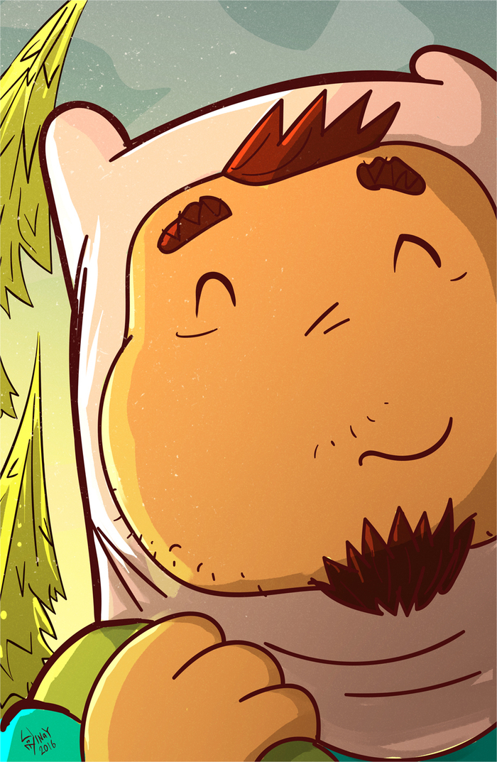 в стиле Фина-парнишки 