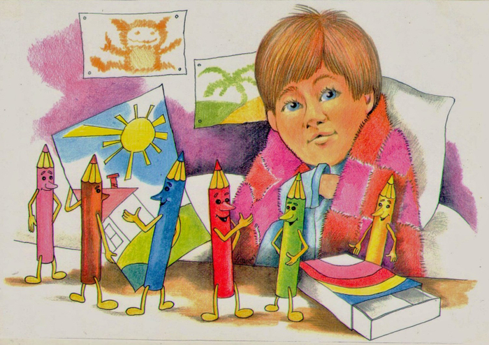 Цветные карандаши