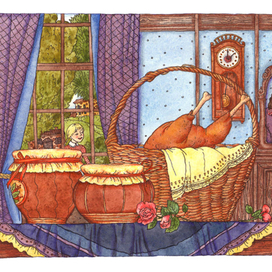 Иллюстрация к книге "Полианна"