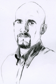 портрет автора для журнала AD