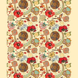 Паттерн на основе работ А. Мухи