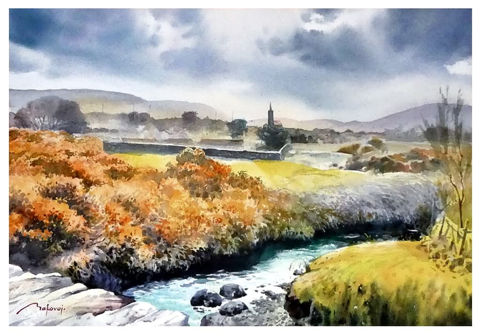 ,,Ирландский пейзаж,,