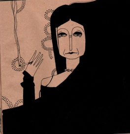 Старуха с сигаретой