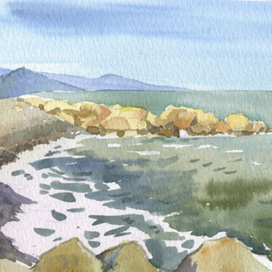 Море с камней