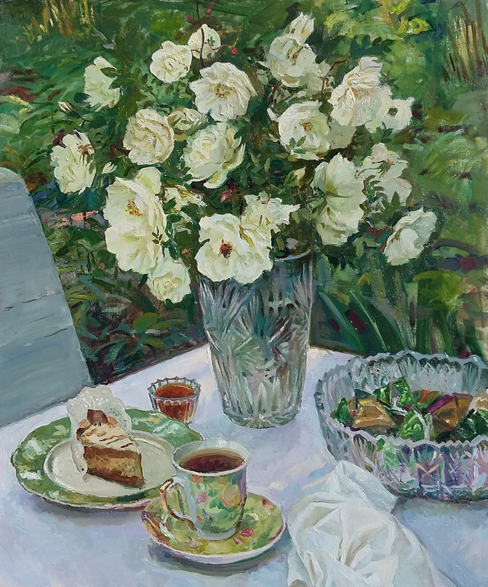 Белый шиповник.