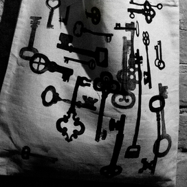 сумка с принтом