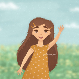 Портрет азарной девчонки