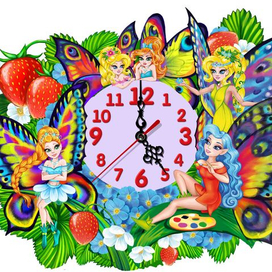 феи - часы