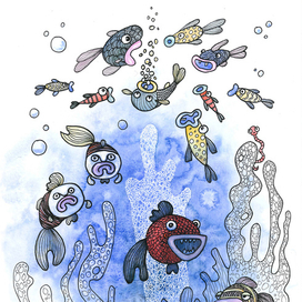 Жизнь в аквариуме