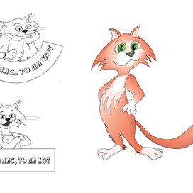 мультяшный кот