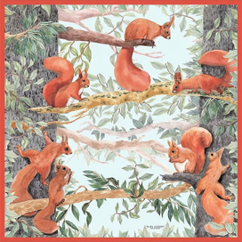 Сказочный лес ( для дома моды Slava Zaitsev)