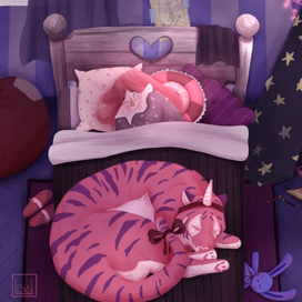 Спящая девочка