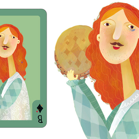 Валет с бубном