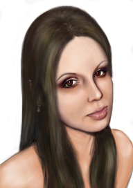 Рисунок девушки