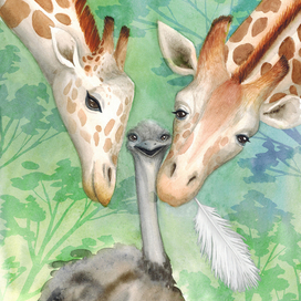 Африканские подружки