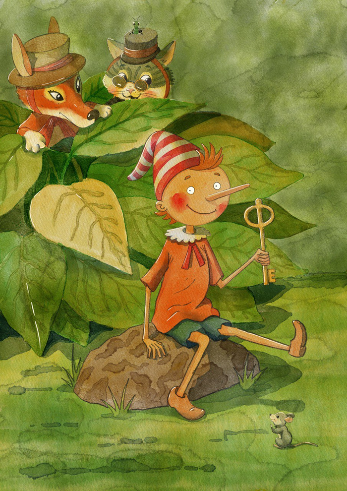 Приключение Буратино