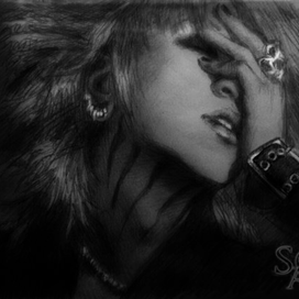 Набросок Руки из группы the Gazette