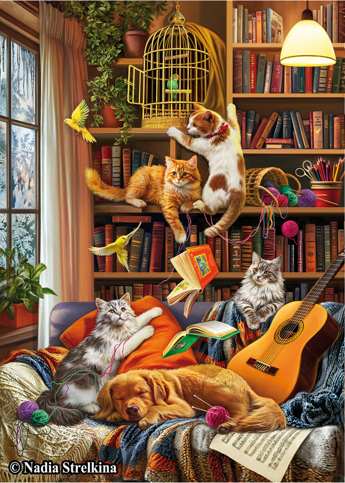 Пушистые охотники