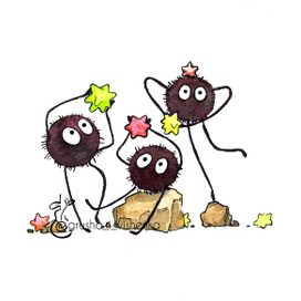 Сусуватари или духи сажи