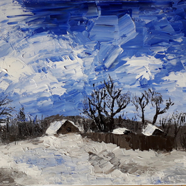 Февральский пейзаж